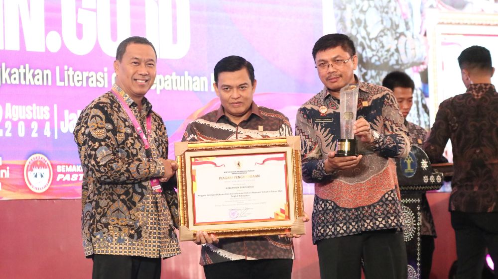 Penganugerahan Penghargaan Jaringan Informasi Hukum Nasional (JDIHN) Tahun 2024